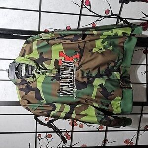 Malcolm X Camo Work Jacket Size 2X‎ NWT